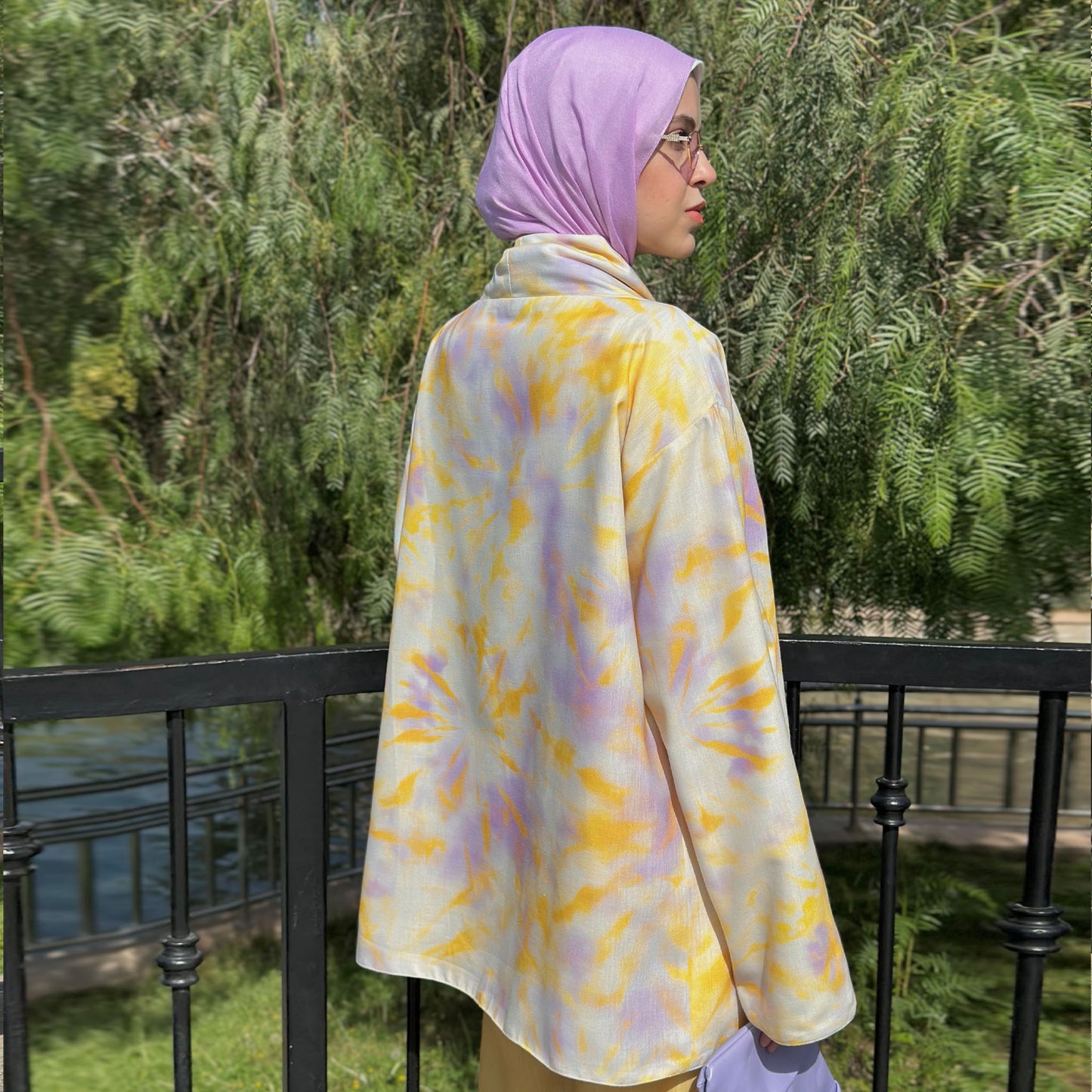 Multi-Way Reversible Kimono — Tie Dye
