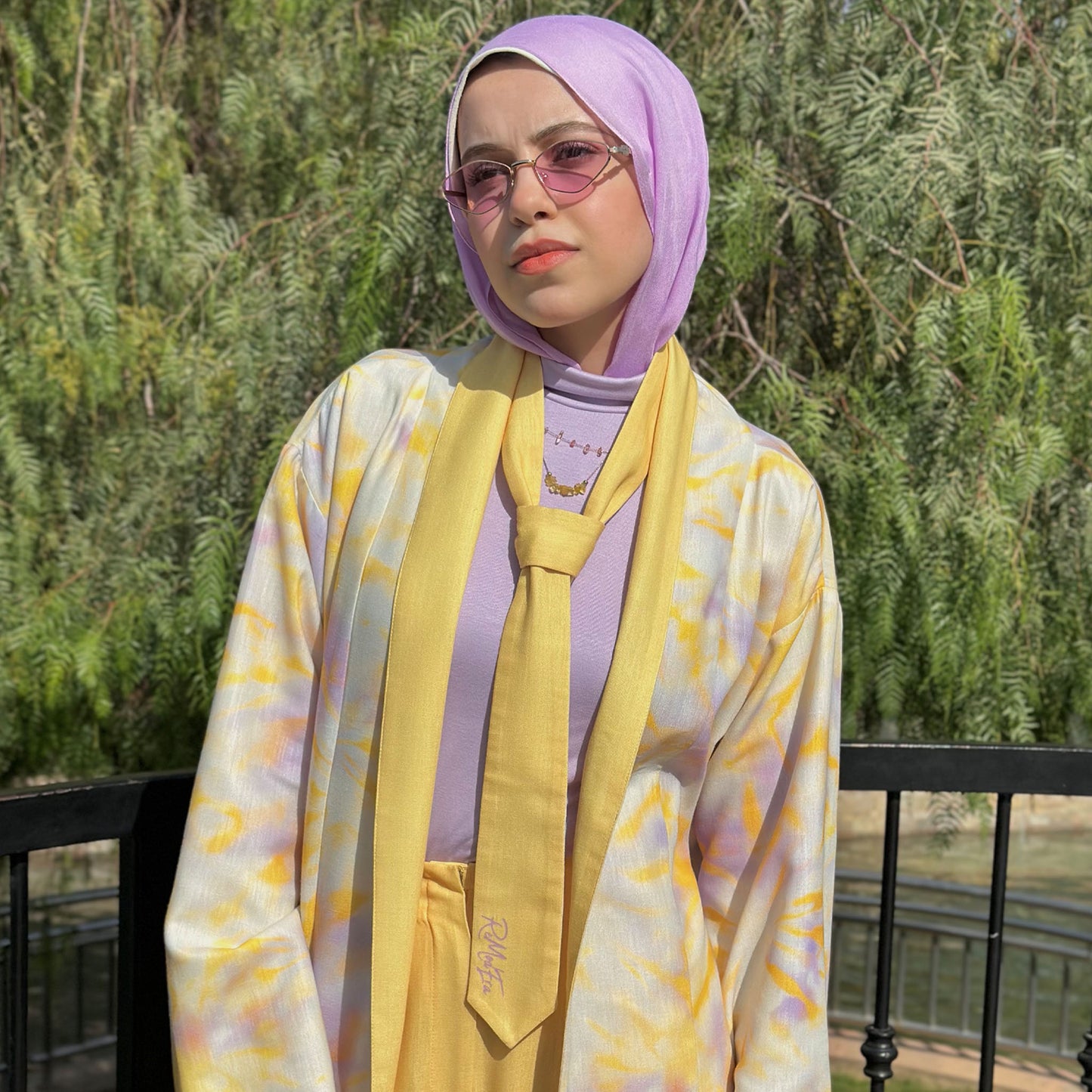 Multi-Way Reversible Tie — Tie Dye