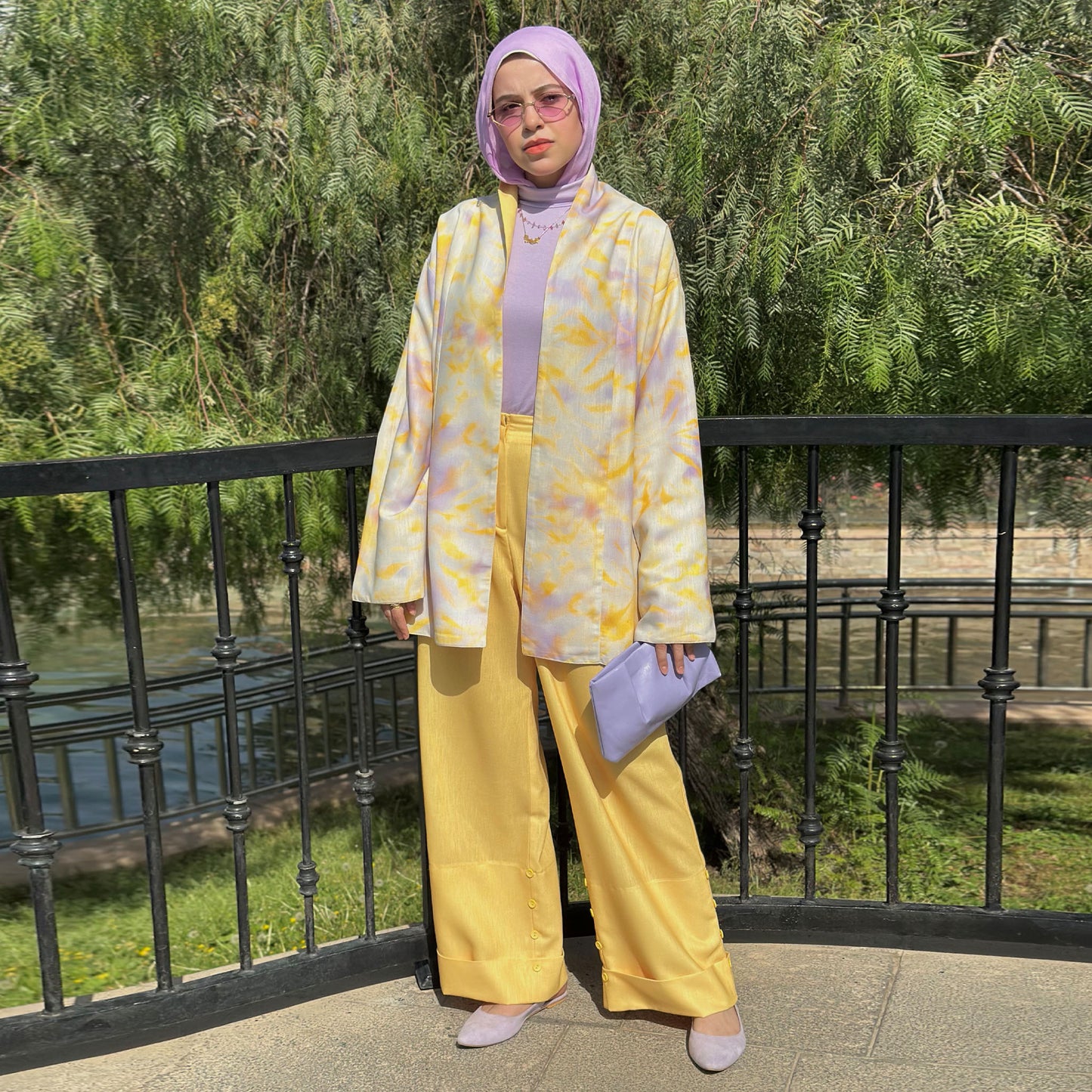 Multi-Way Reversible Kimono — Tie Dye