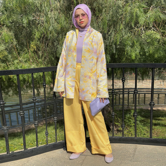 Multi-Way Reversible Kimono — Tie Dye