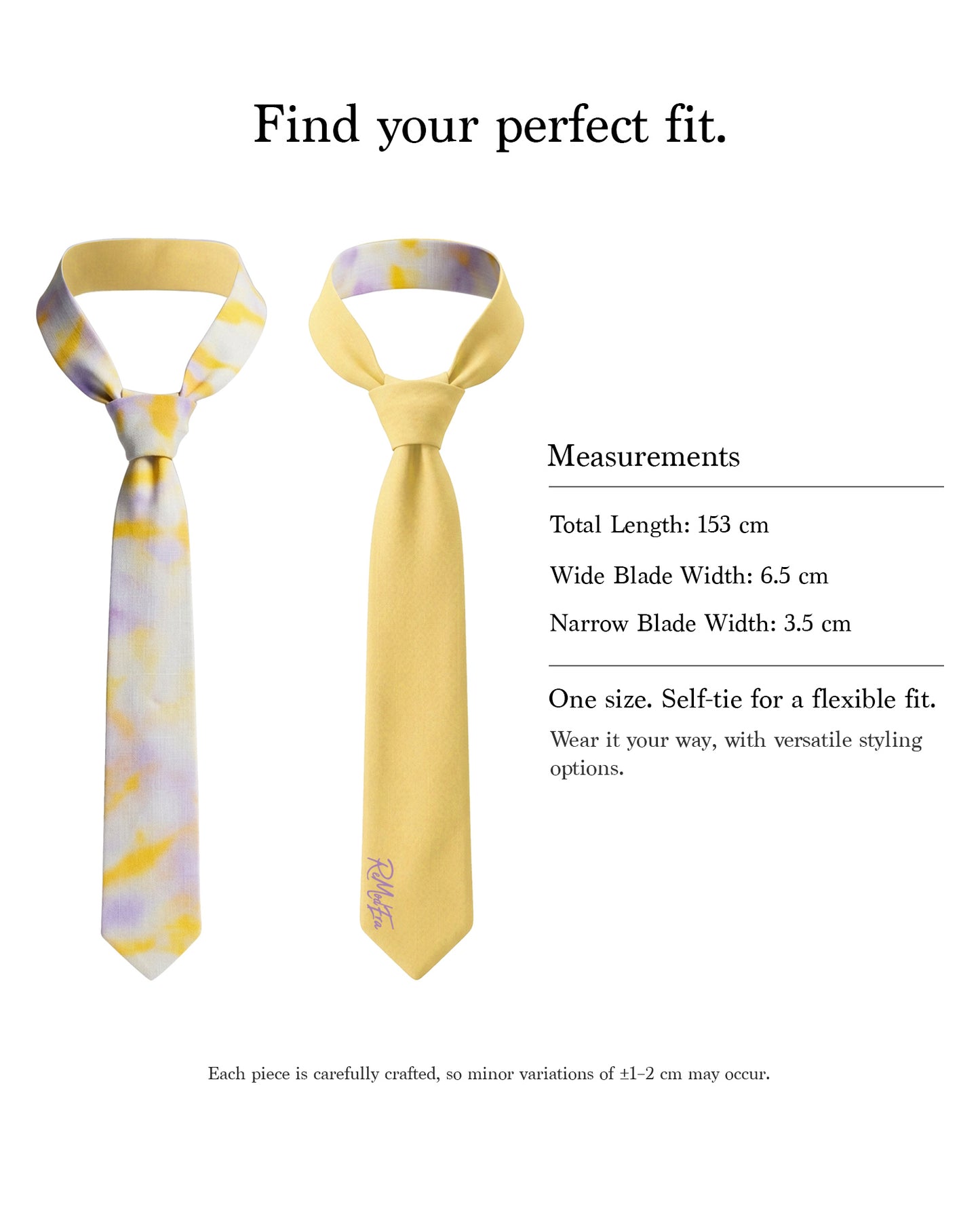 Multi-Way Reversible Tie — Tie Dye