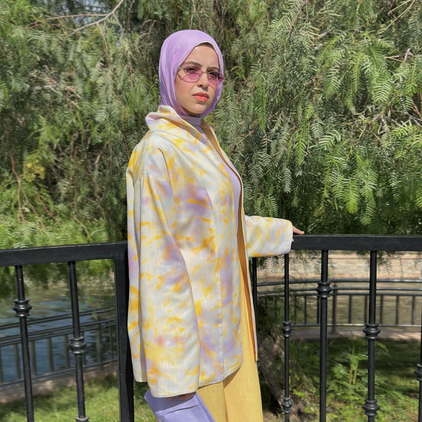 Multi-Way Reversible Kimono — Tie Dye