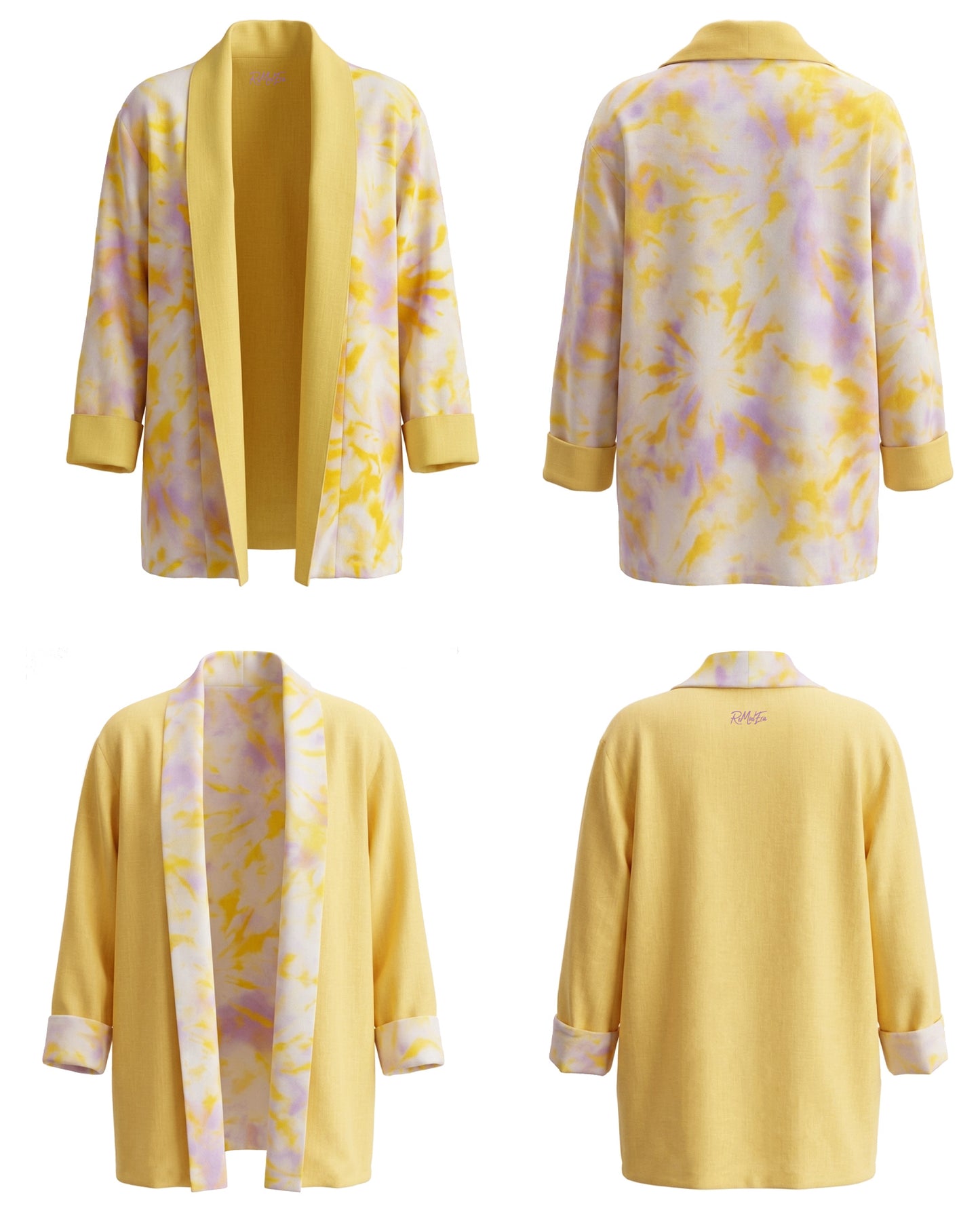 Multi-Way Reversible Kimono — Tie Dye